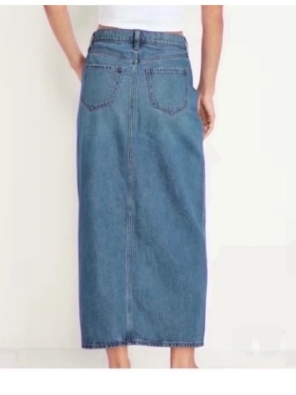Denim skirt good condition Used once